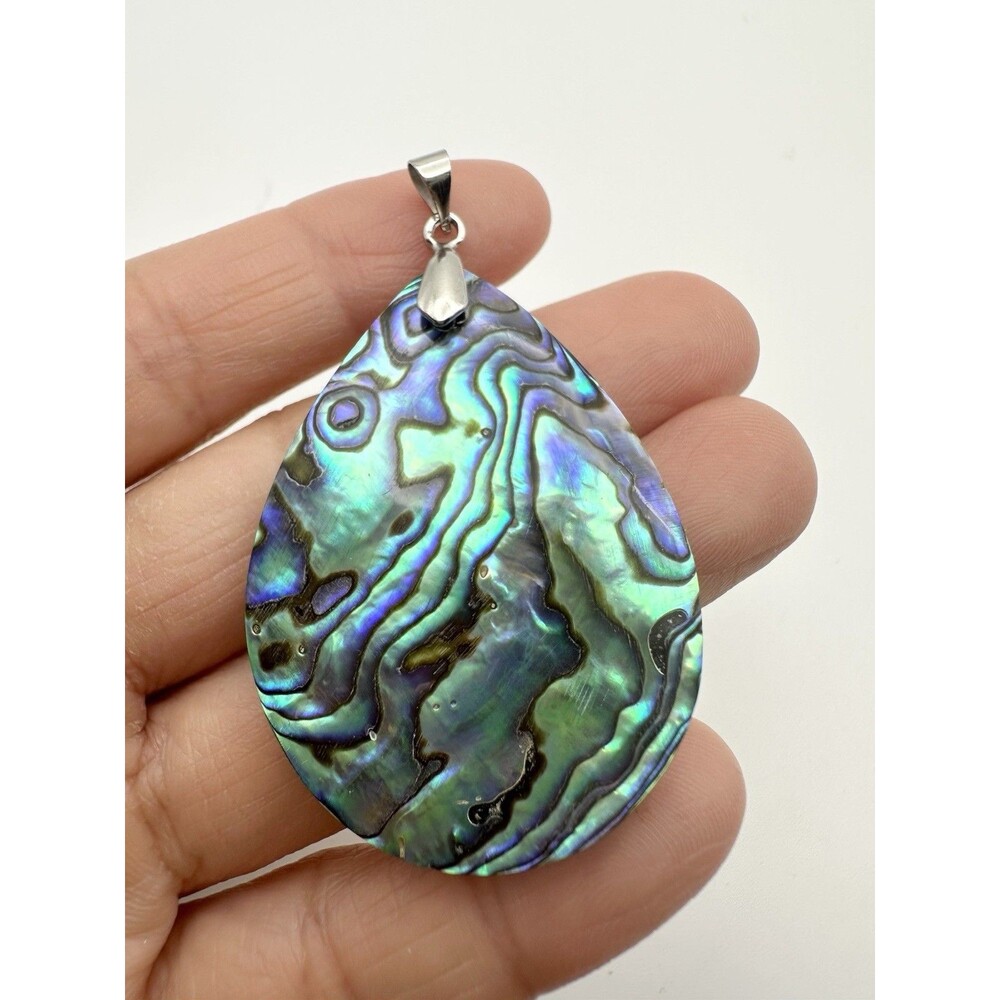 Natural Abalone Shell Pendant
